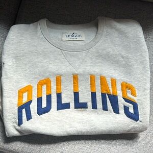Rollins college sweatshirt worn one time